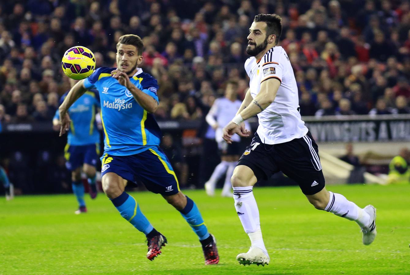 El Valencia CF - Sevilla FC en imágenes