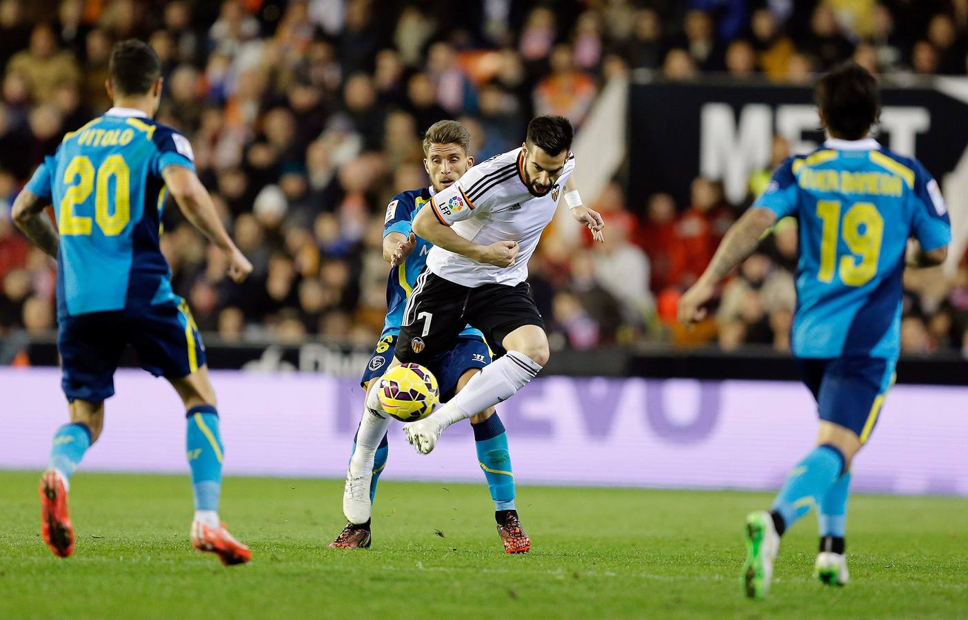 El Valencia CF - Sevilla FC en imágenes