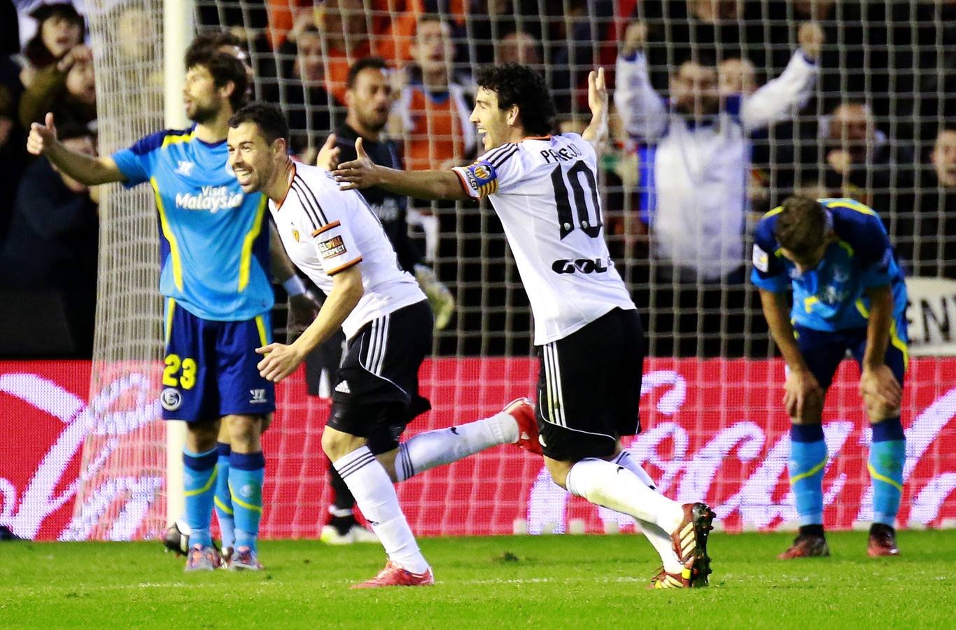 El Valencia CF - Sevilla FC en imágenes