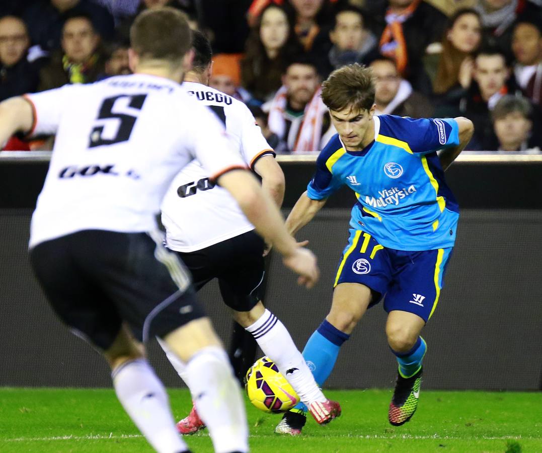 El Valencia CF - Sevilla FC en imágenes