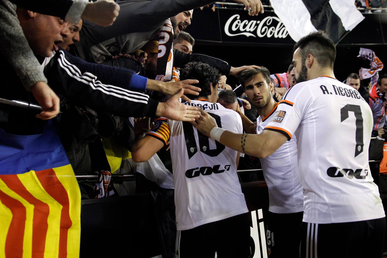 El Valencia CF - Sevilla FC en imágenes