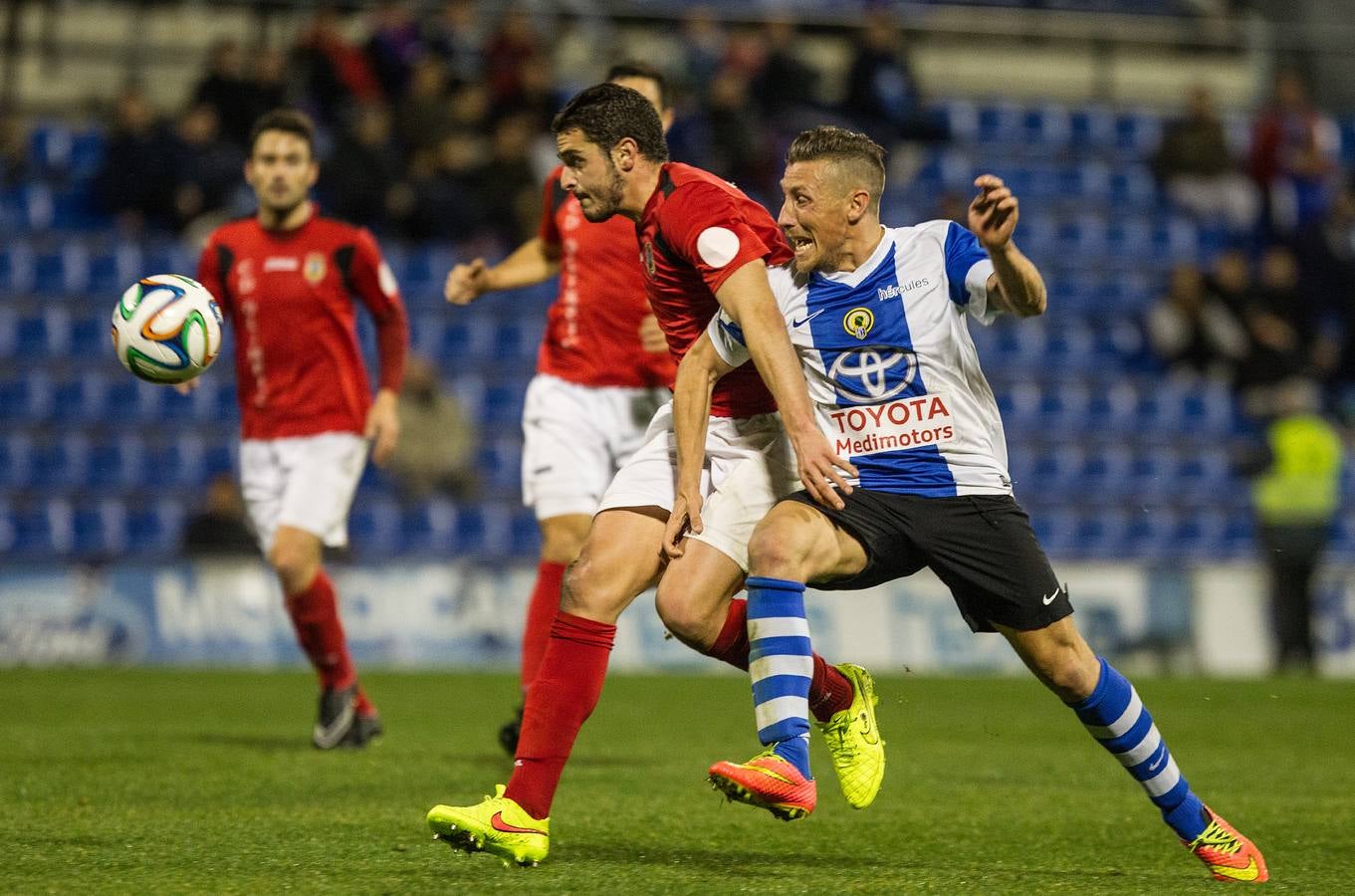 Encuentro Hércules - Olímpic (0-1)