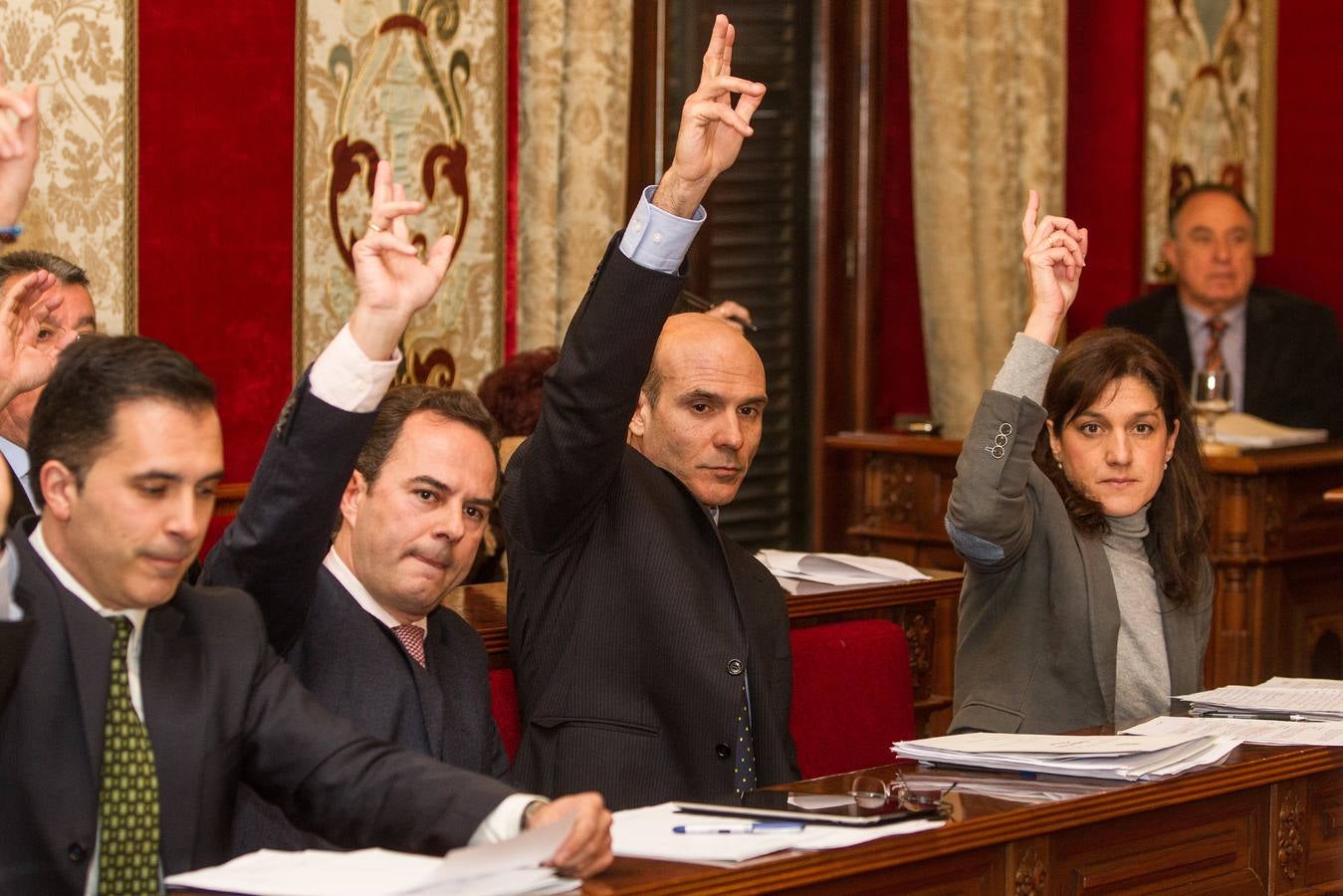 Pleno en el Ayuntamiento de Alicante