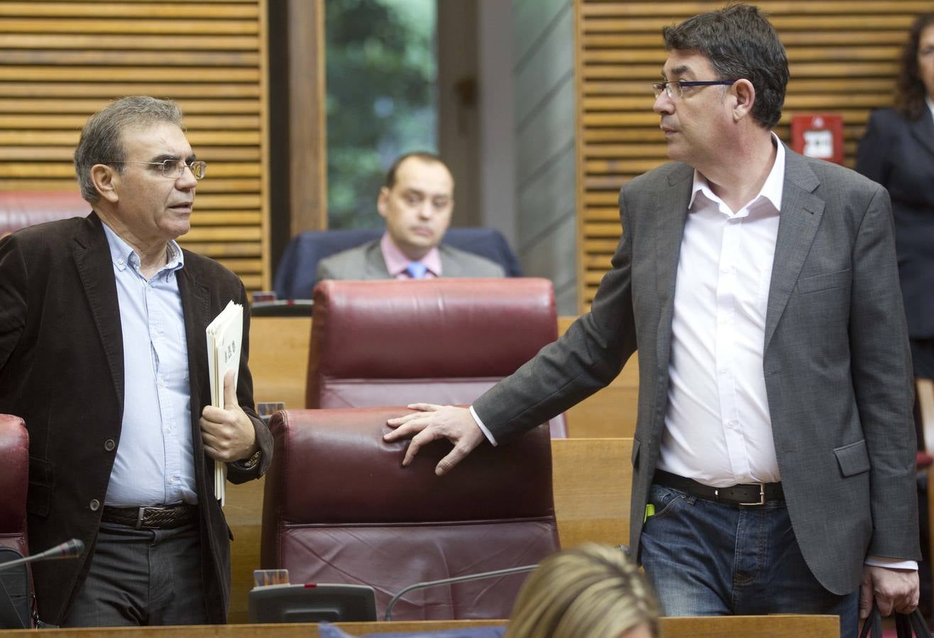 Pleno de Les Corts del miércoles 28 de enero