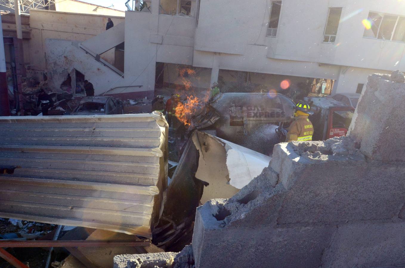 Tragedia en México tras la explosión en un hospital infantil