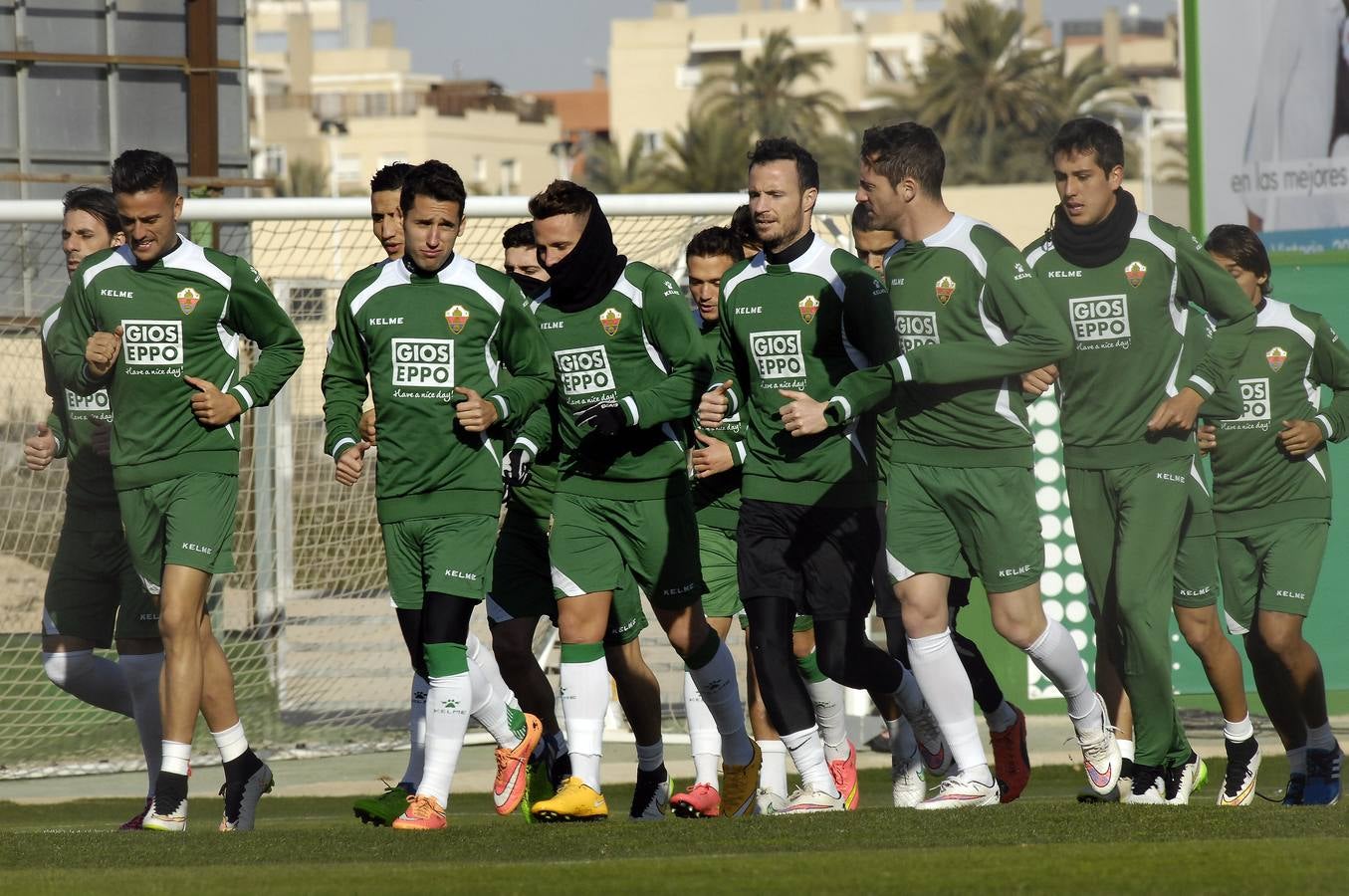 Entrenamiento del Elche CF