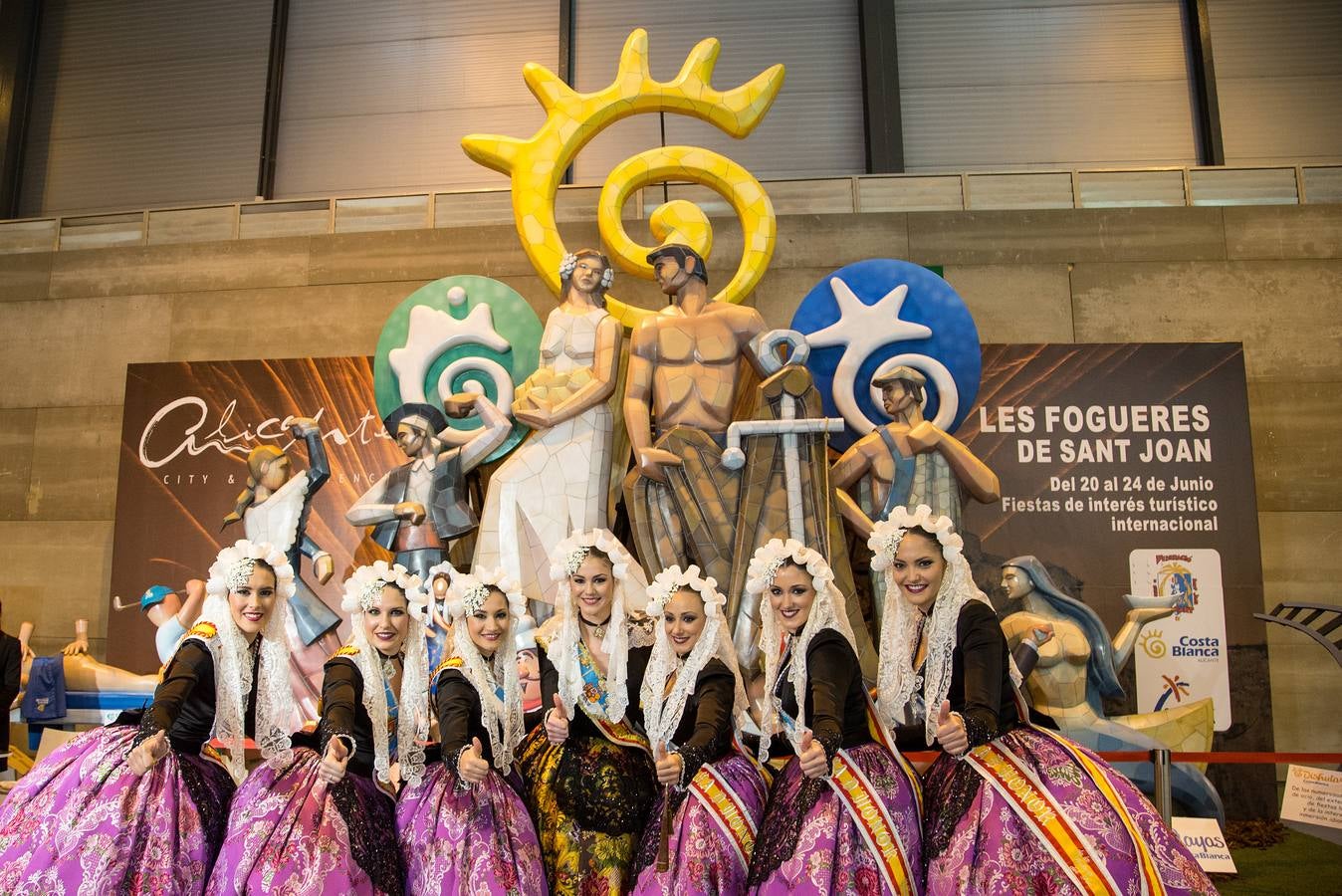 Conviencia de las candidatas a Bellesa del Foc