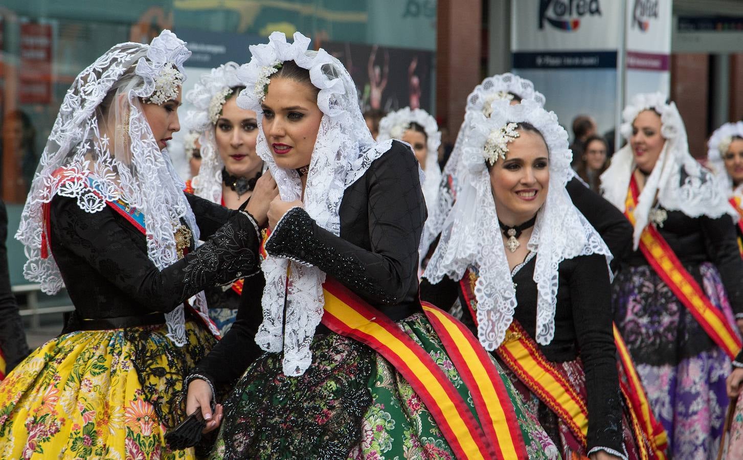 Conviencia de las candidatas a Bellesa del Foc