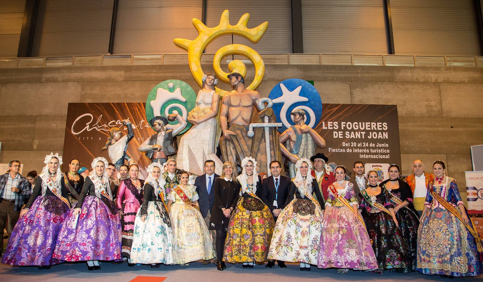 Conviencia de las candidatas a Bellesa del Foc