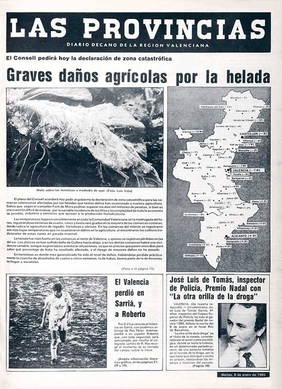 LAS PROVINCIAS: 150 años en portadas