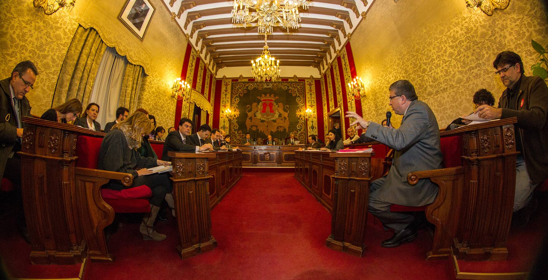 Pleno en el Ayuntamiento de Alicante