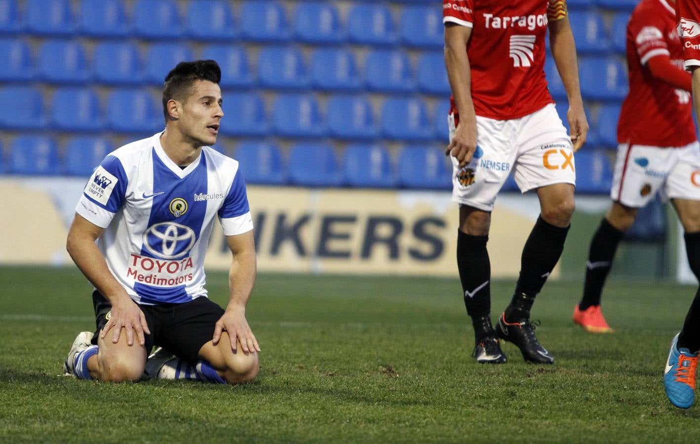 El Hércules pierde ante el Nàstic en el Rico Pérez