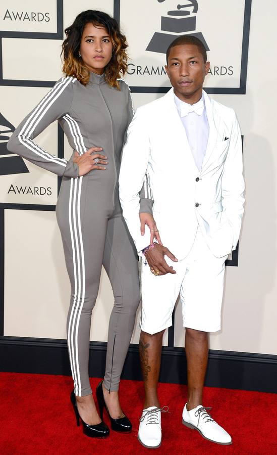 Pharrell Williams y su mujer
