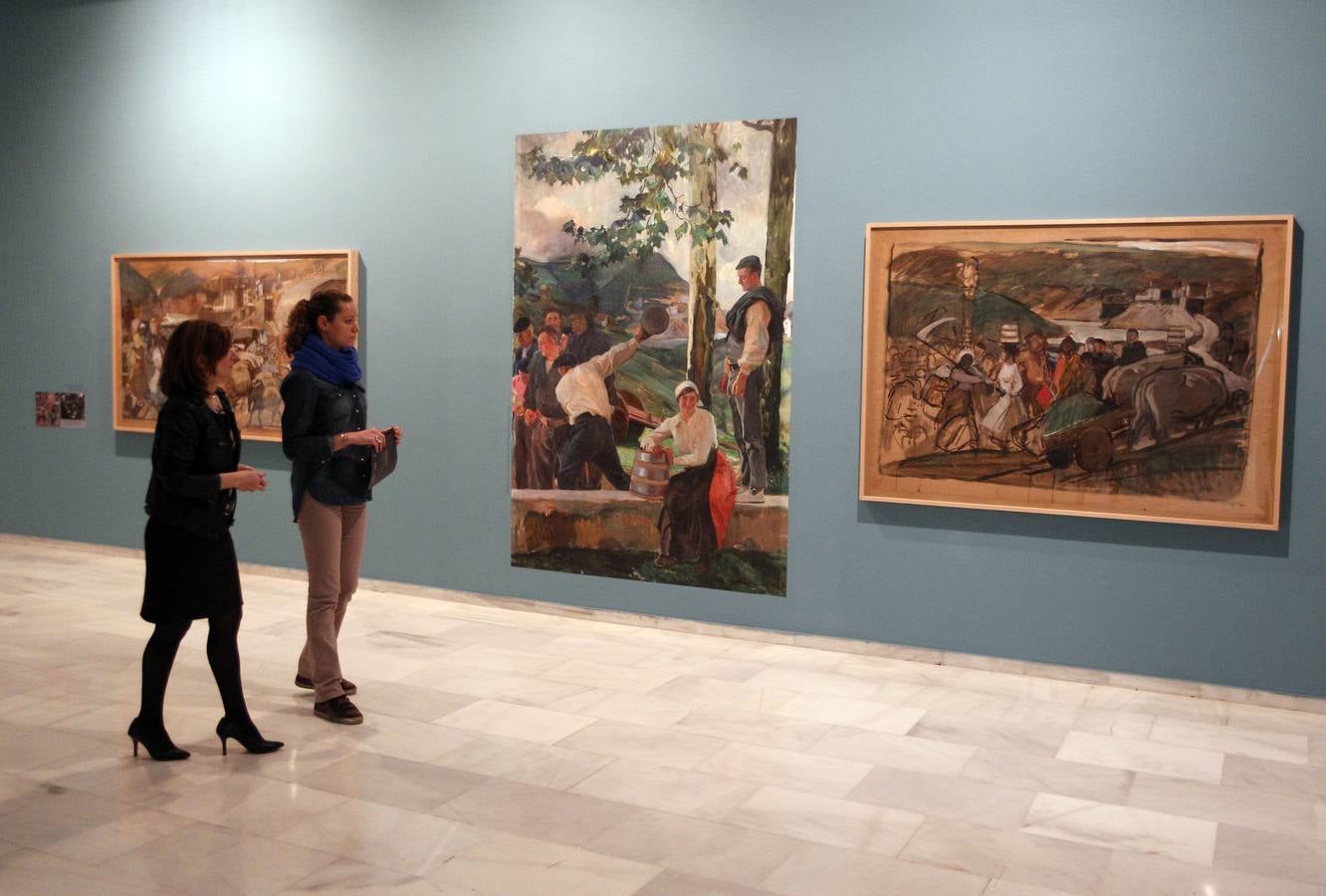 Exposición de los bocetos de Sorolla para su serie &#039;Visión de España&#039;