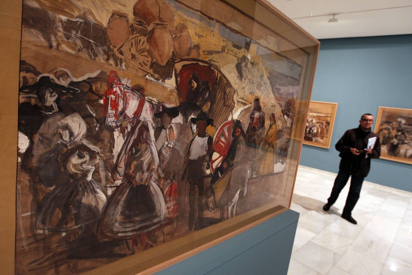 Exposición de los bocetos de Sorolla para su serie &#039;Visión de España&#039;