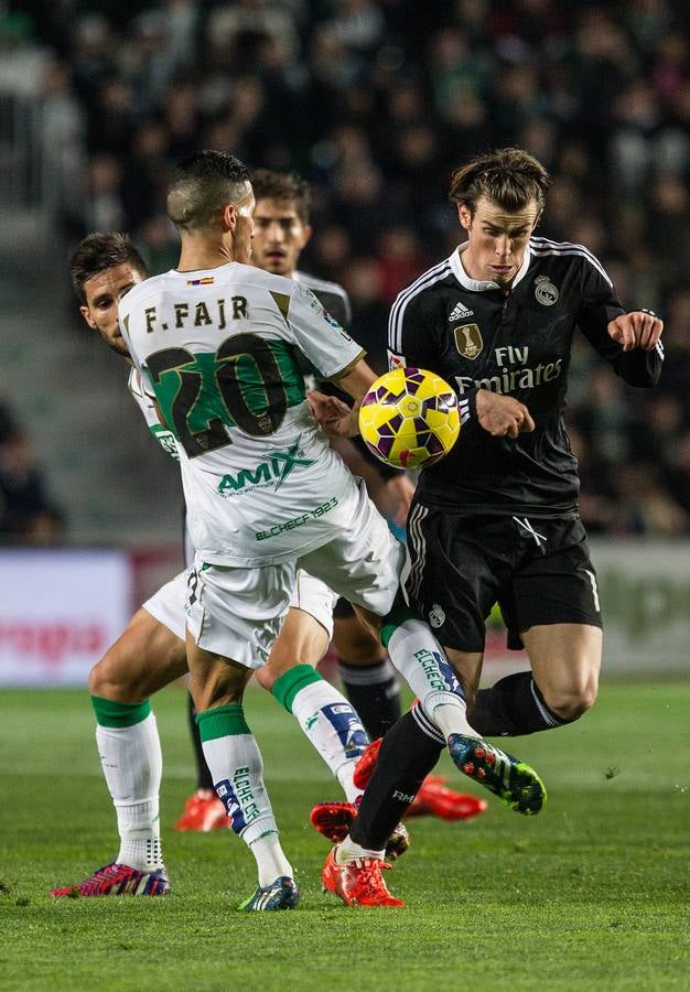 Partido entre el Elche y el Real Madrid