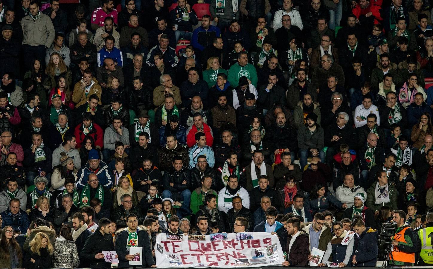 Partido entre el Elche y el Real Madrid