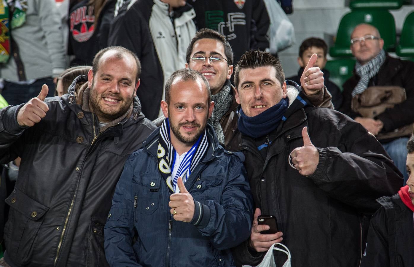 Partido entre el Elche y el Real Madrid