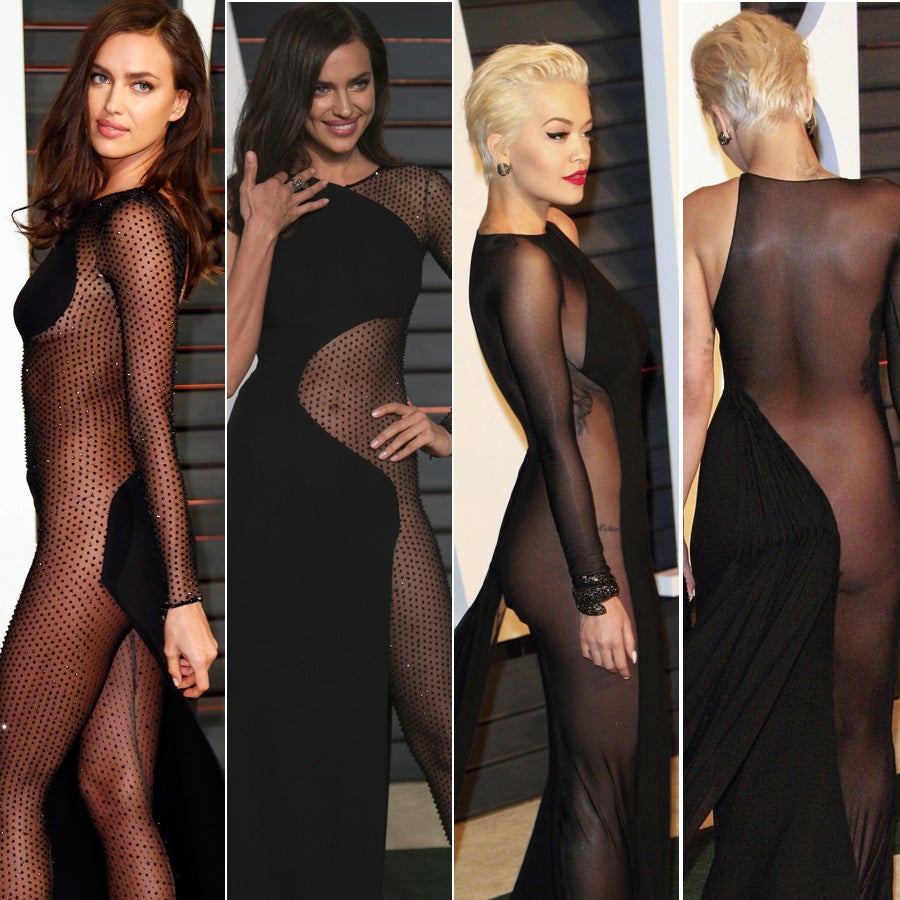 Irina Shayk y Rita Ora pusieron el toque 'hot' a la gala. La modelo y la cantante escogieron unos vestidos que dejaban demasiado poco a la imaginación.