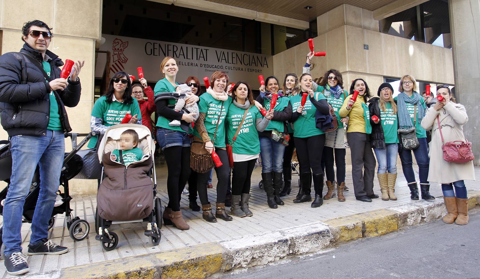 Los padres piden otro colegio en Gran Alacant