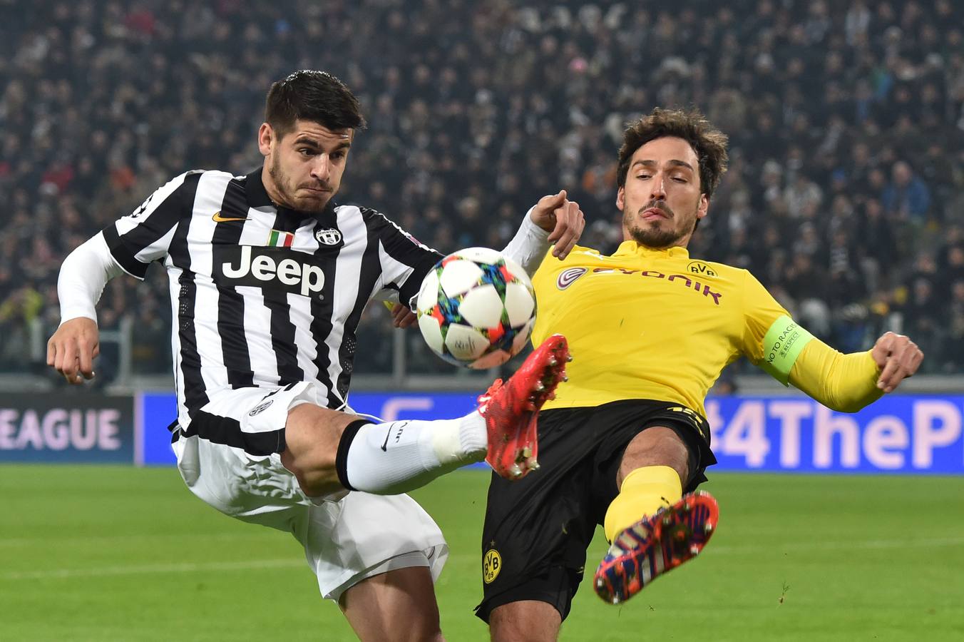 Las mejores imágenes del Juventus-Borussia de Dortmund