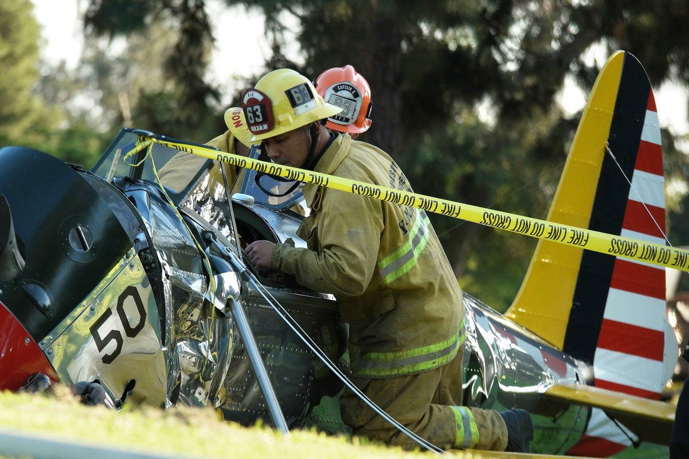 Harrison Ford, herido en un aterrizaje forzoso de la avioneta que pilotaba