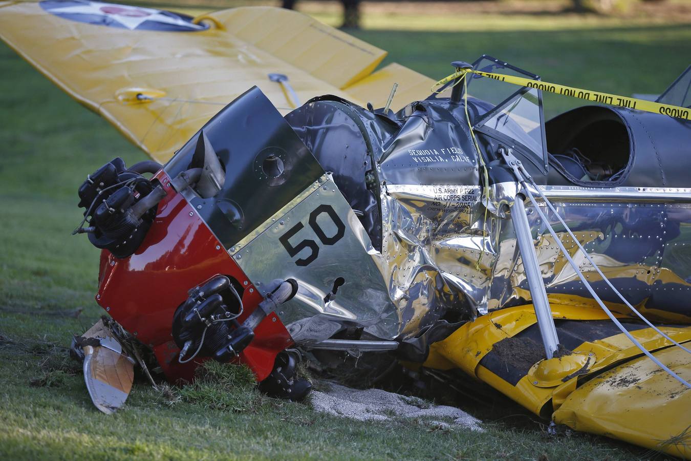 Harrison Ford, herido en un aterrizaje forzoso de la avioneta que pilotaba