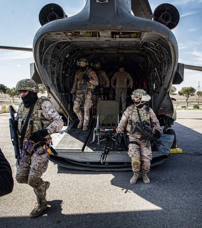 Maniobras del Mando de Operaciones Especiales en Alicante