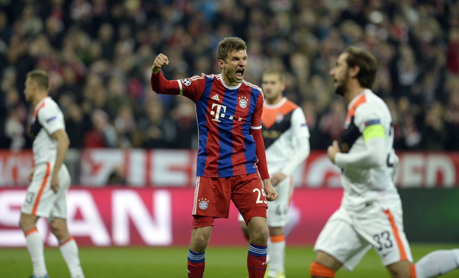 El Bayern golea al Shakhtar