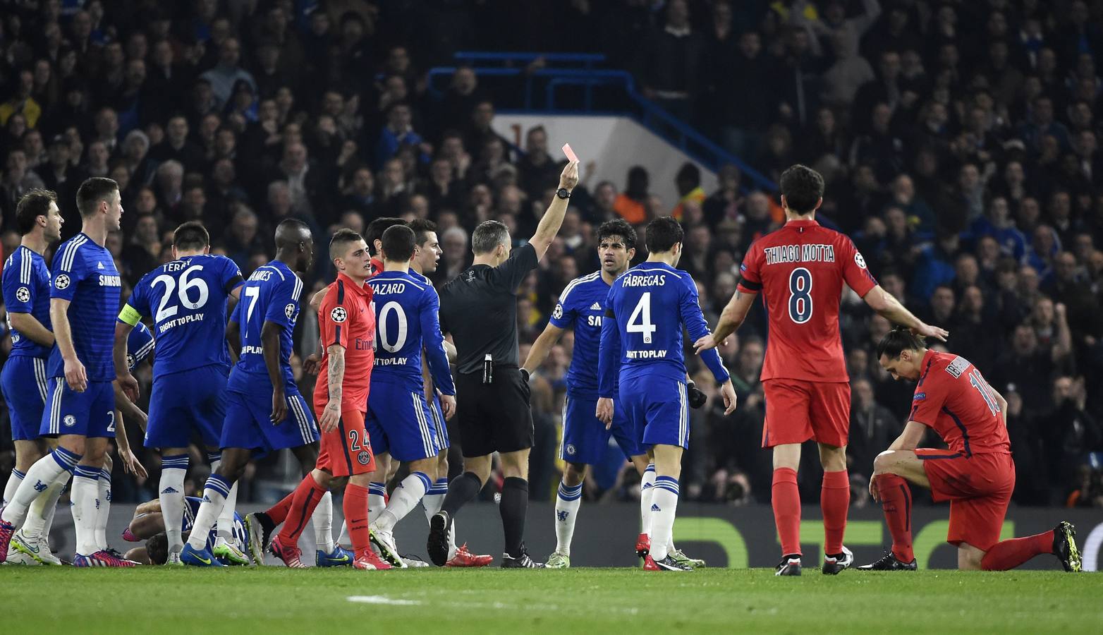 Las mejores imágenes del Chelsea-PSG