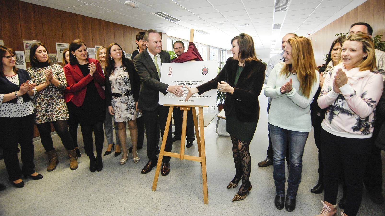 Inauguración del colegio Princesa de Asturias de Elche