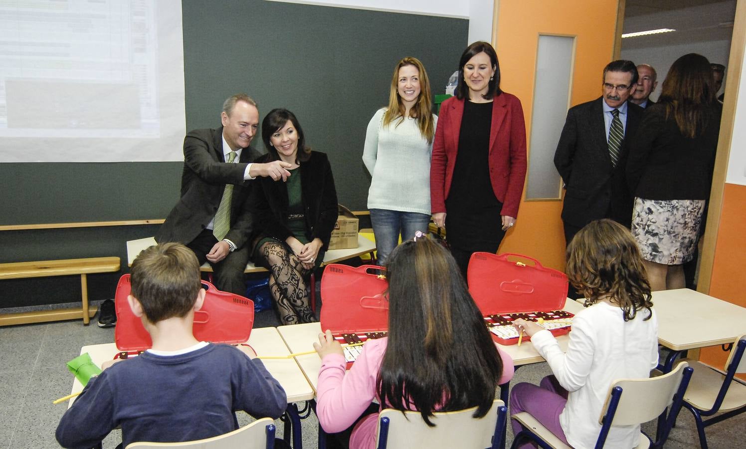 Inauguración del colegio Princesa de Asturias de Elche