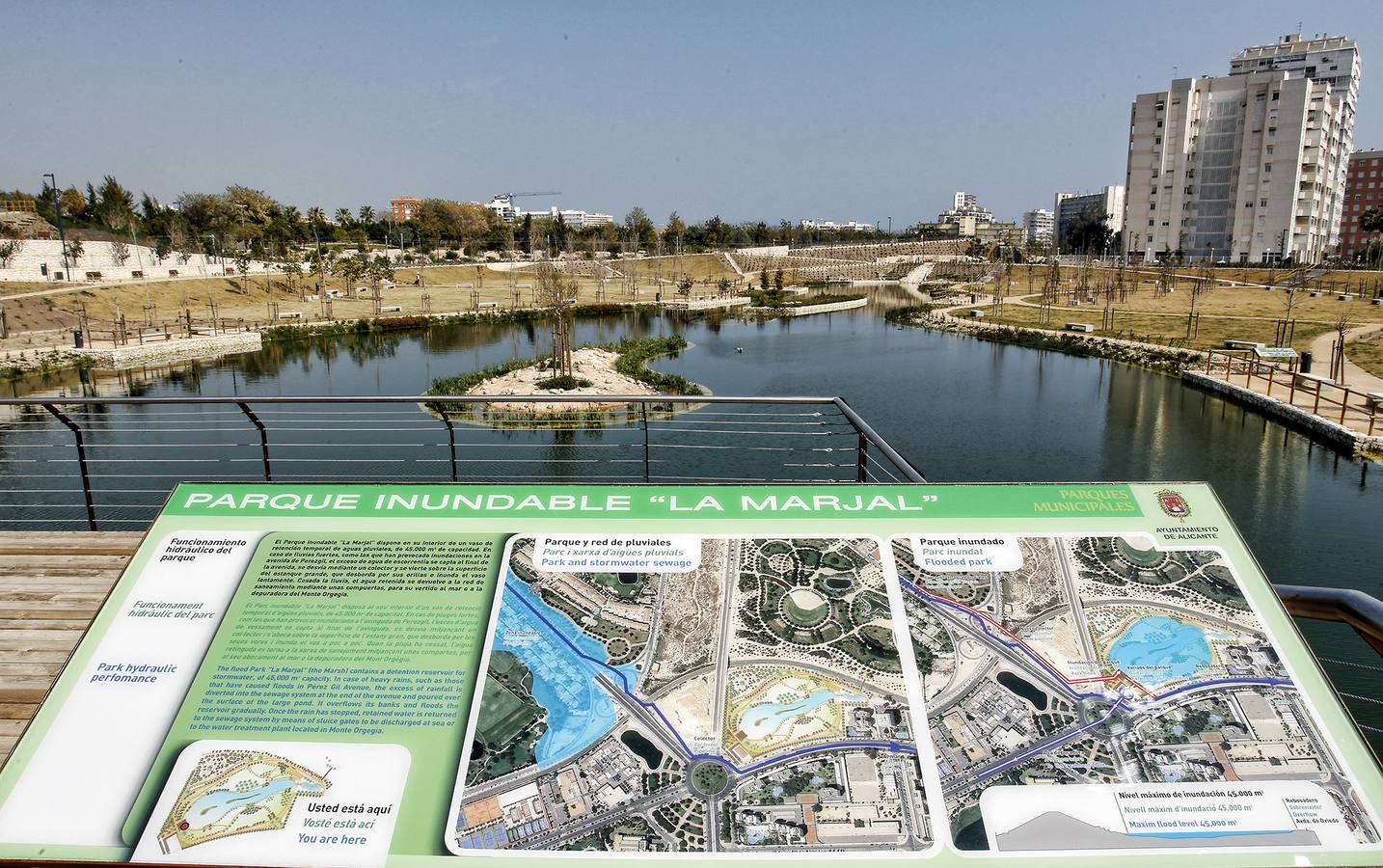 Visita al parque inundable La Marjal