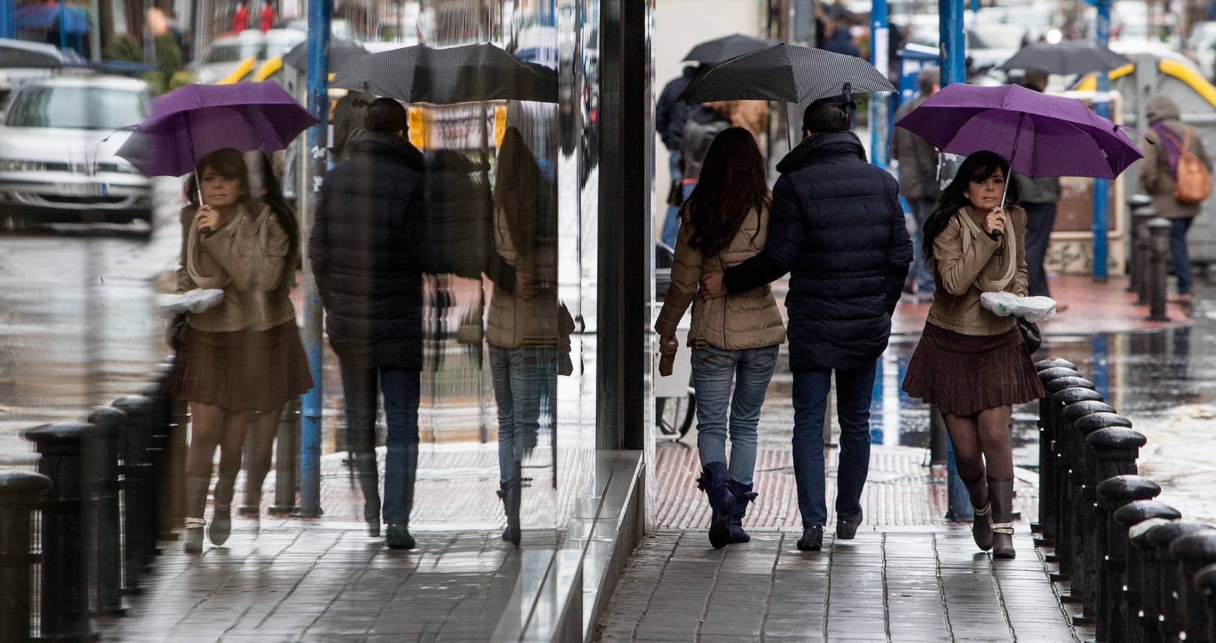 Llega la lluvia a Alicante