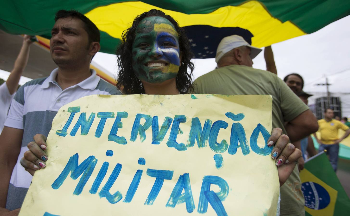 Protesta en Brasil contra Dilma