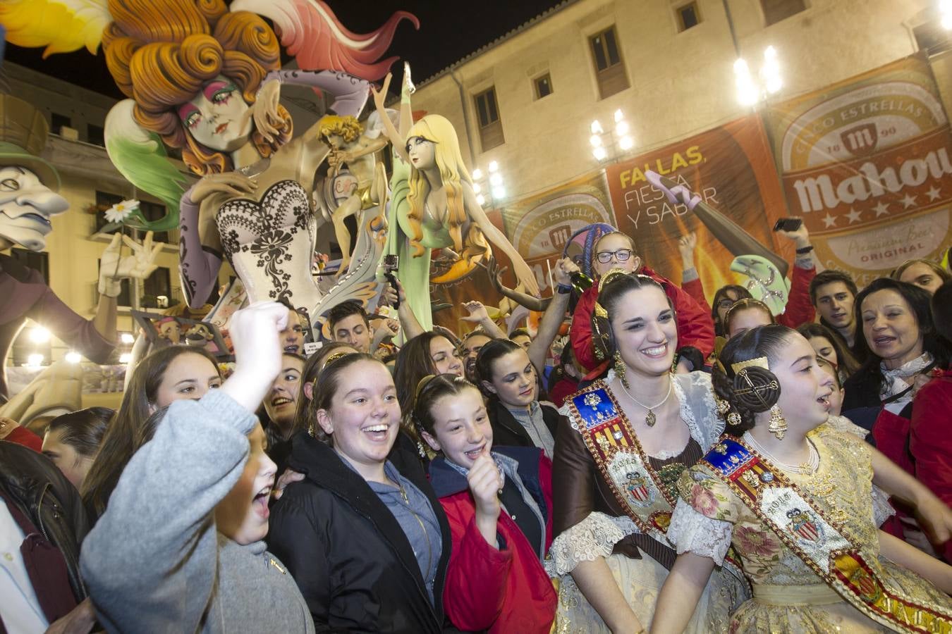 Así ha sido la celebración en la falla El Pilar