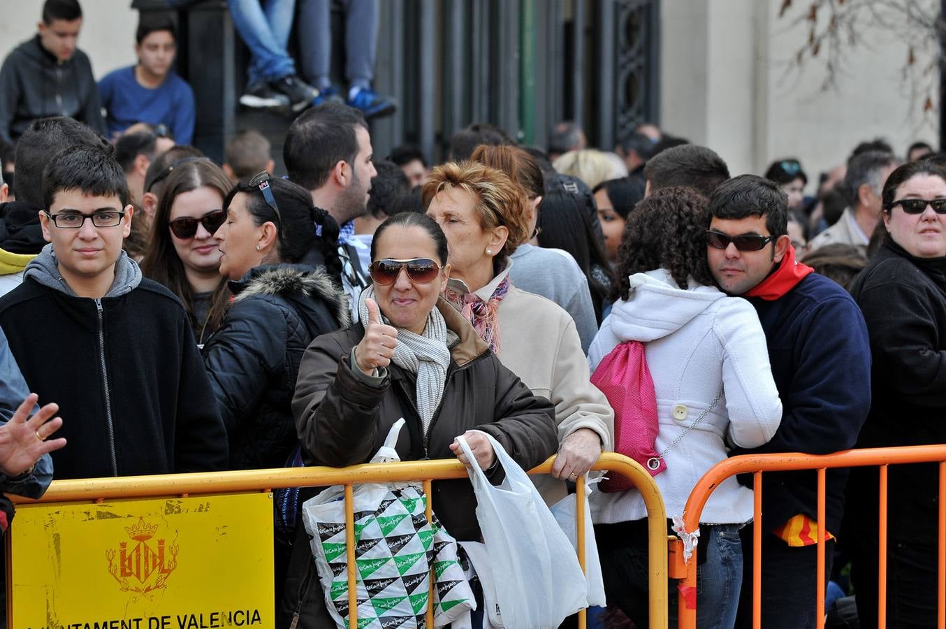 Fallas 2015: Búscate en la mascletà de hoy 17 de marzo (I)