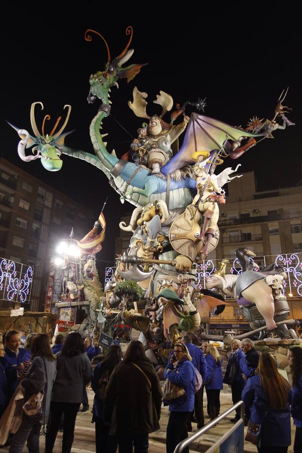 FALLA MONESTIR DE POBLET-APARICIO ALBIÑANA (L'ANTIGA). 