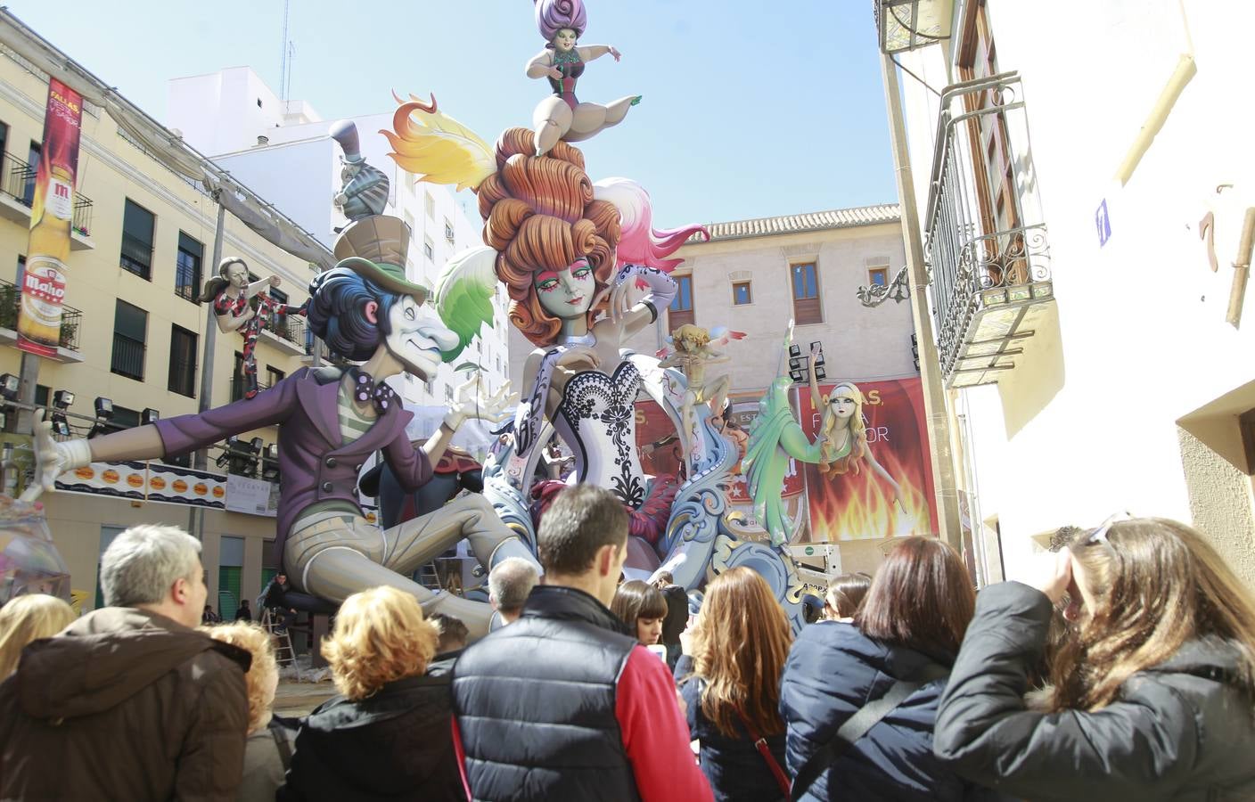 FALLA PLAZA DEL PILAR. 