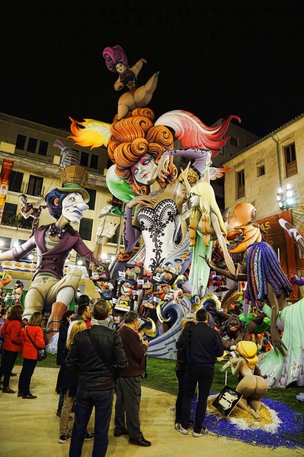 FALLA PLAZA DEL PILAR. 