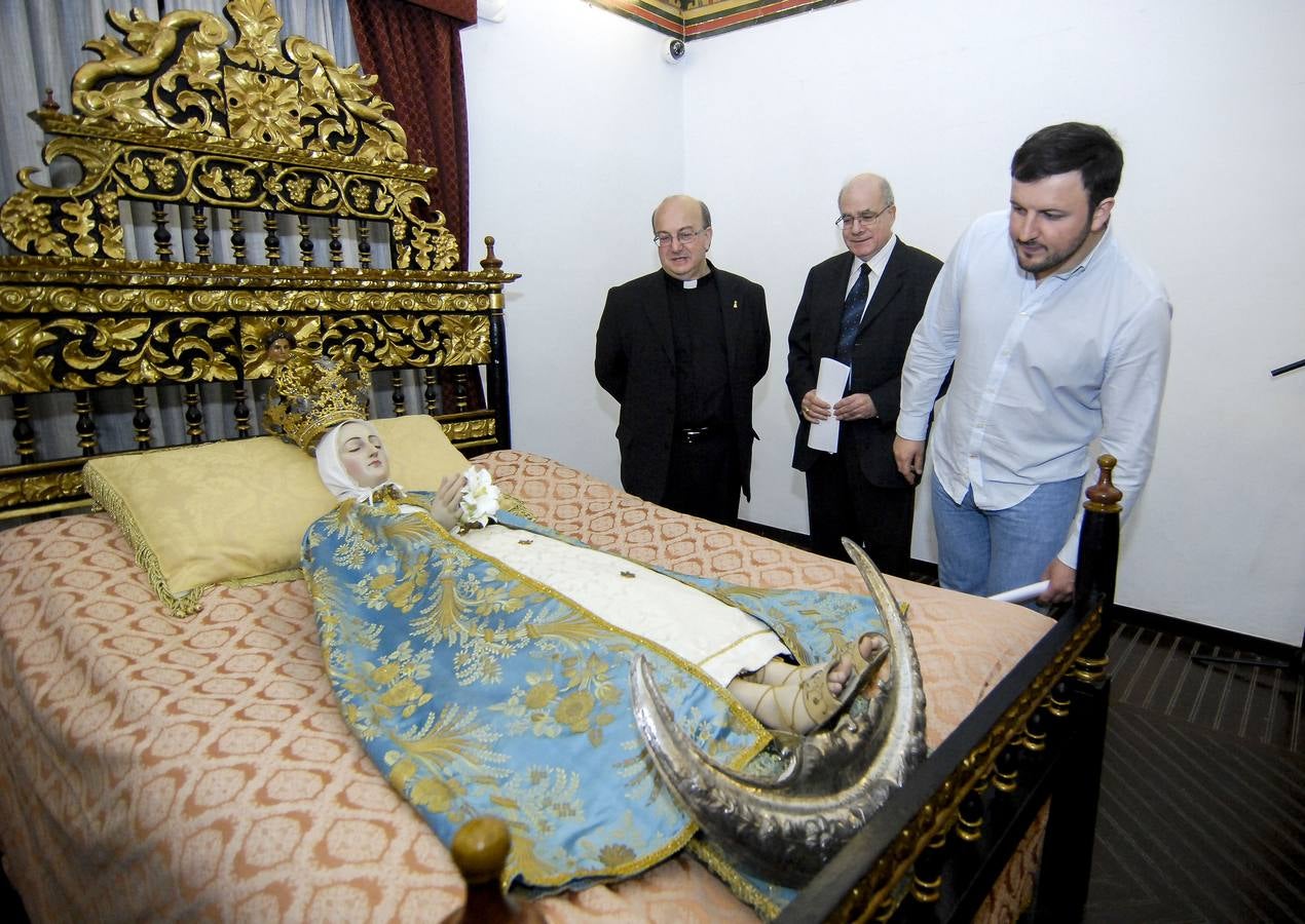 Exposición de Santa María en Elche