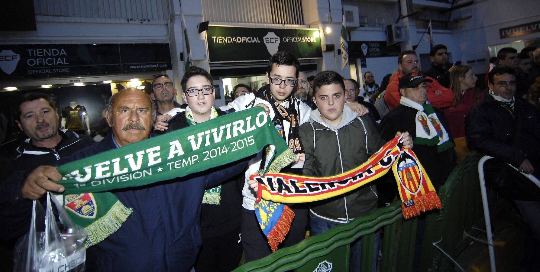 Encuentro entre el Elche y el Valencia