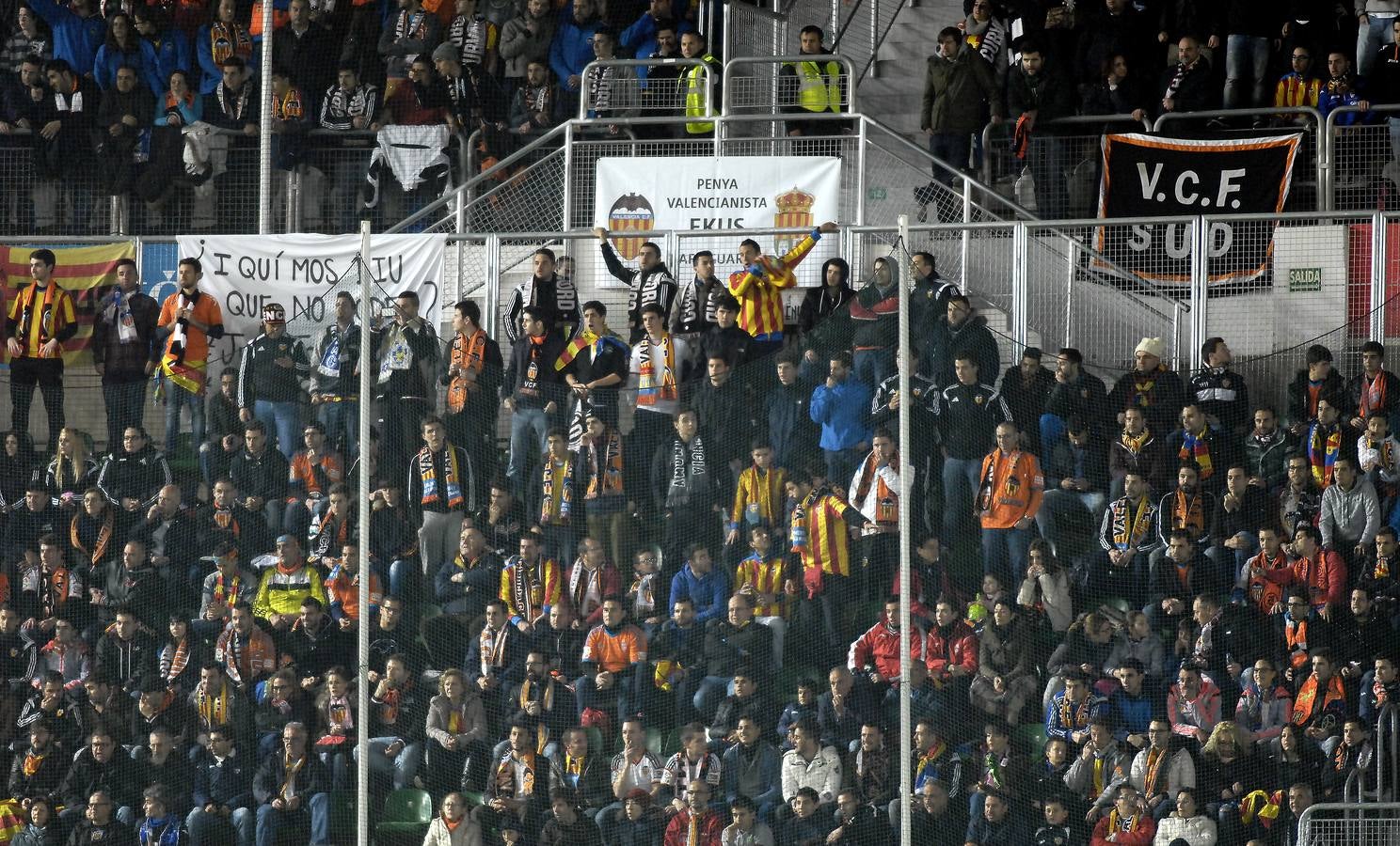 Encuentro entre el Elche y el Valencia