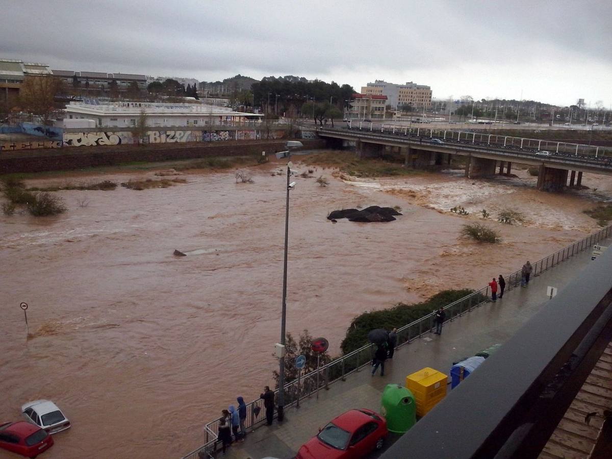 Tromba de agua en Valencia (23/03/15)