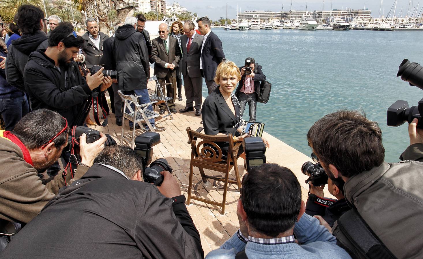 Inauguración del Paseo de la Luz de las Estrellas de Alicante