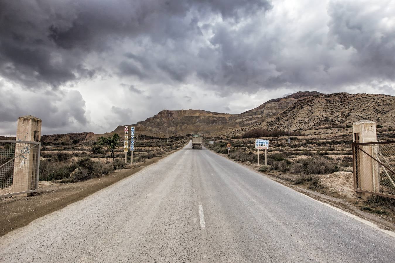 Terrenos donde se quiere construir el macrovertedero de Abornasa