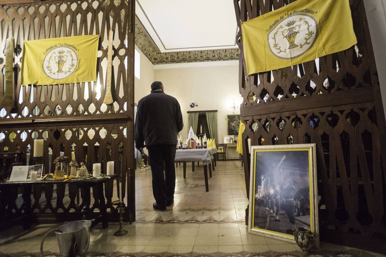 Semana Santa de papel en el colegio Jesús María de San Agustín