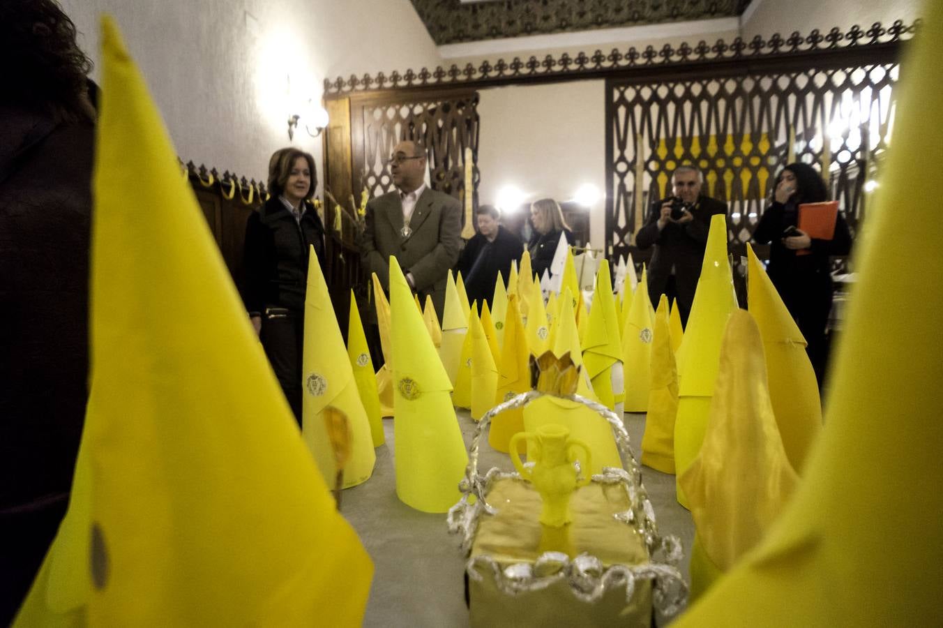 Semana Santa de papel en el colegio Jesús María de San Agustín