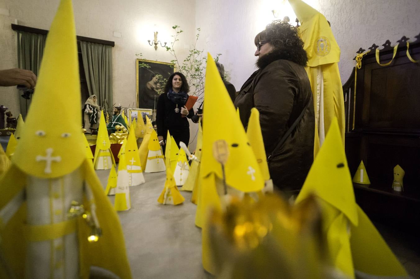 Semana Santa de papel en el colegio Jesús María de San Agustín