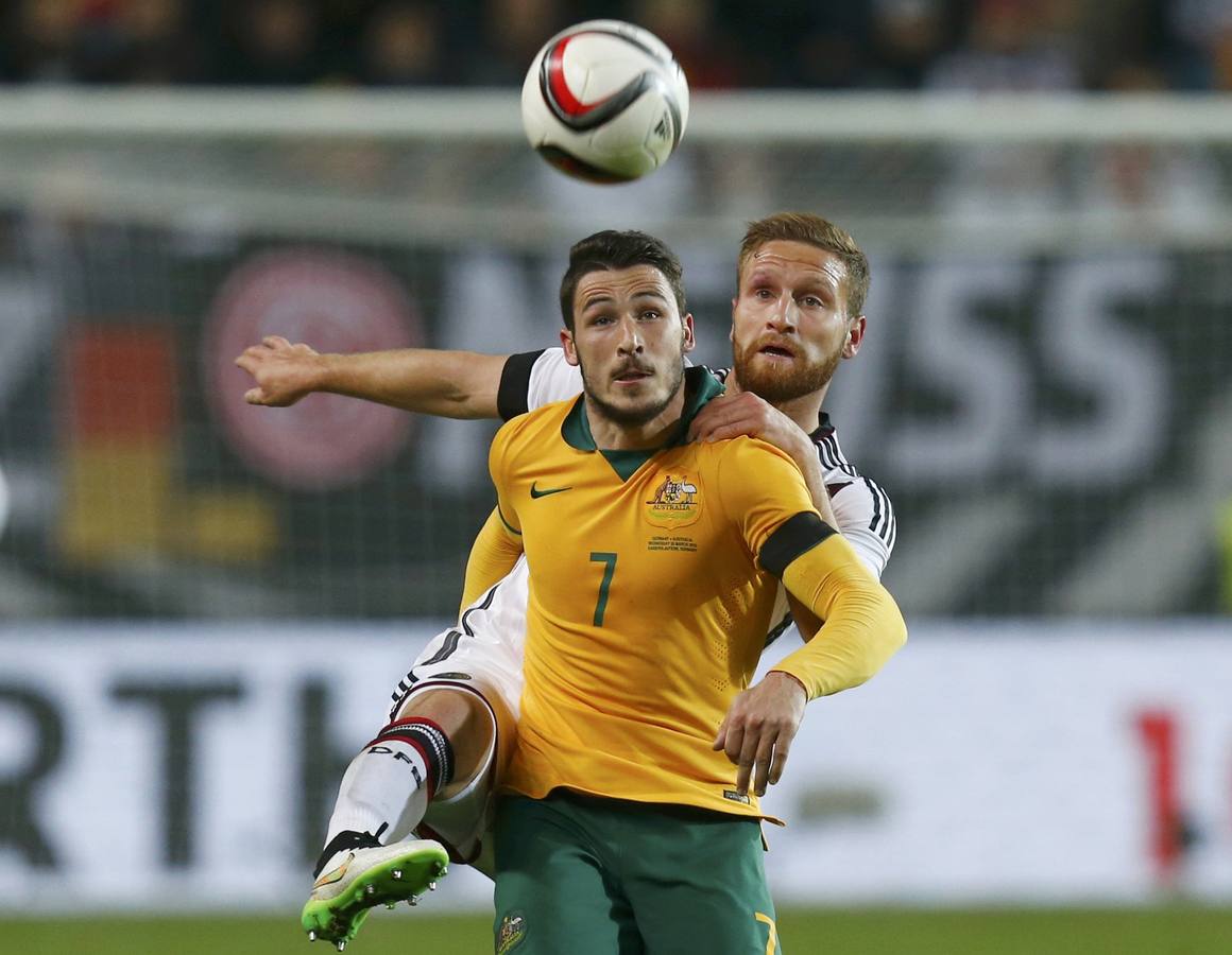 El partido de Mustafi con Alemania en imágenes